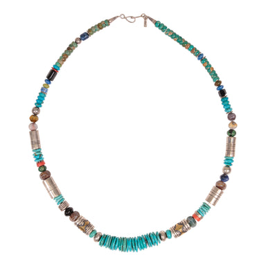 Tommy Singer Multi-Stone Necklace, Jewelry, Necklace, Native