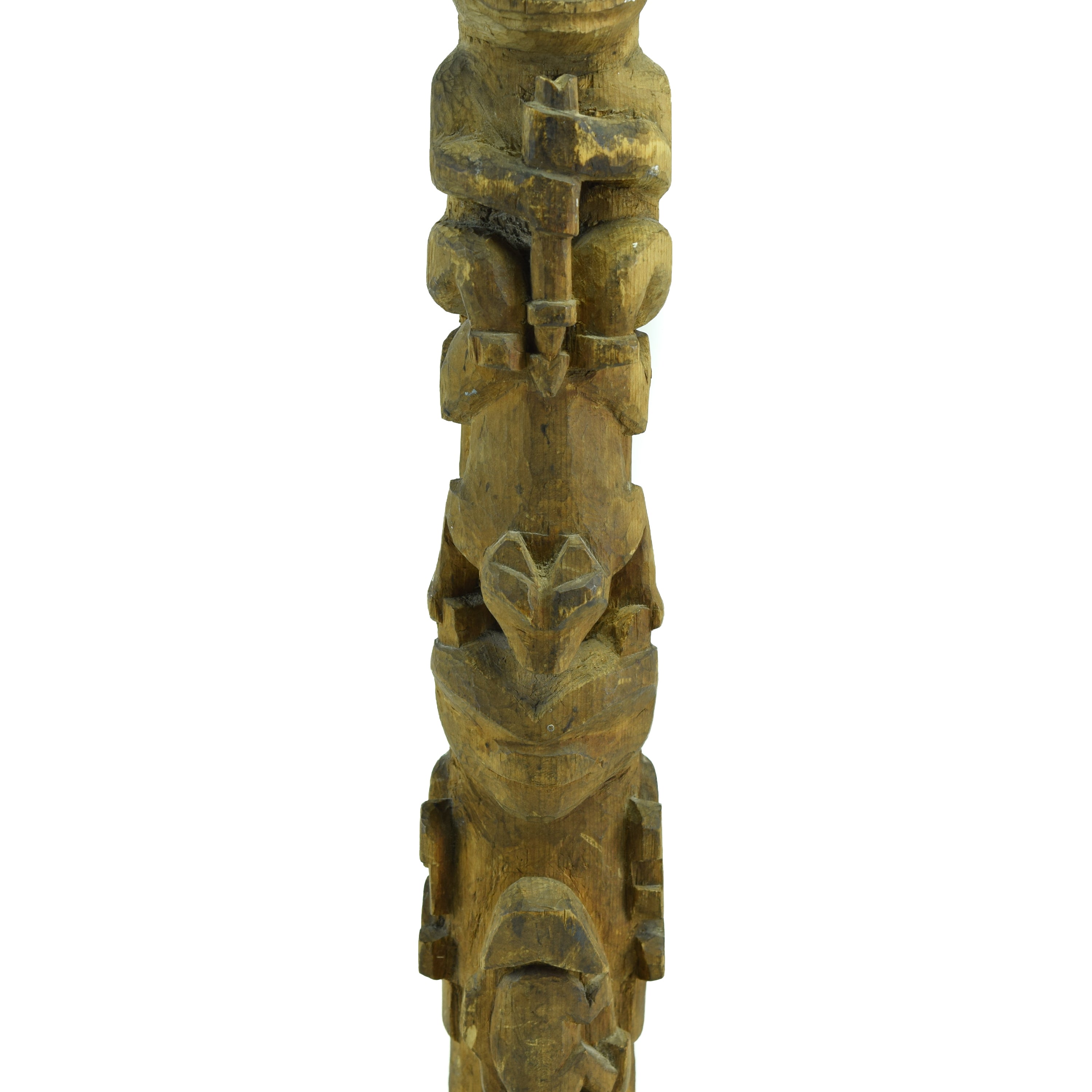 Multifigure Tlingit Totem