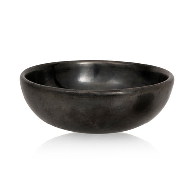 Maria Poveka Martinez Black Ware Bowl, Native, Pottery, Historic