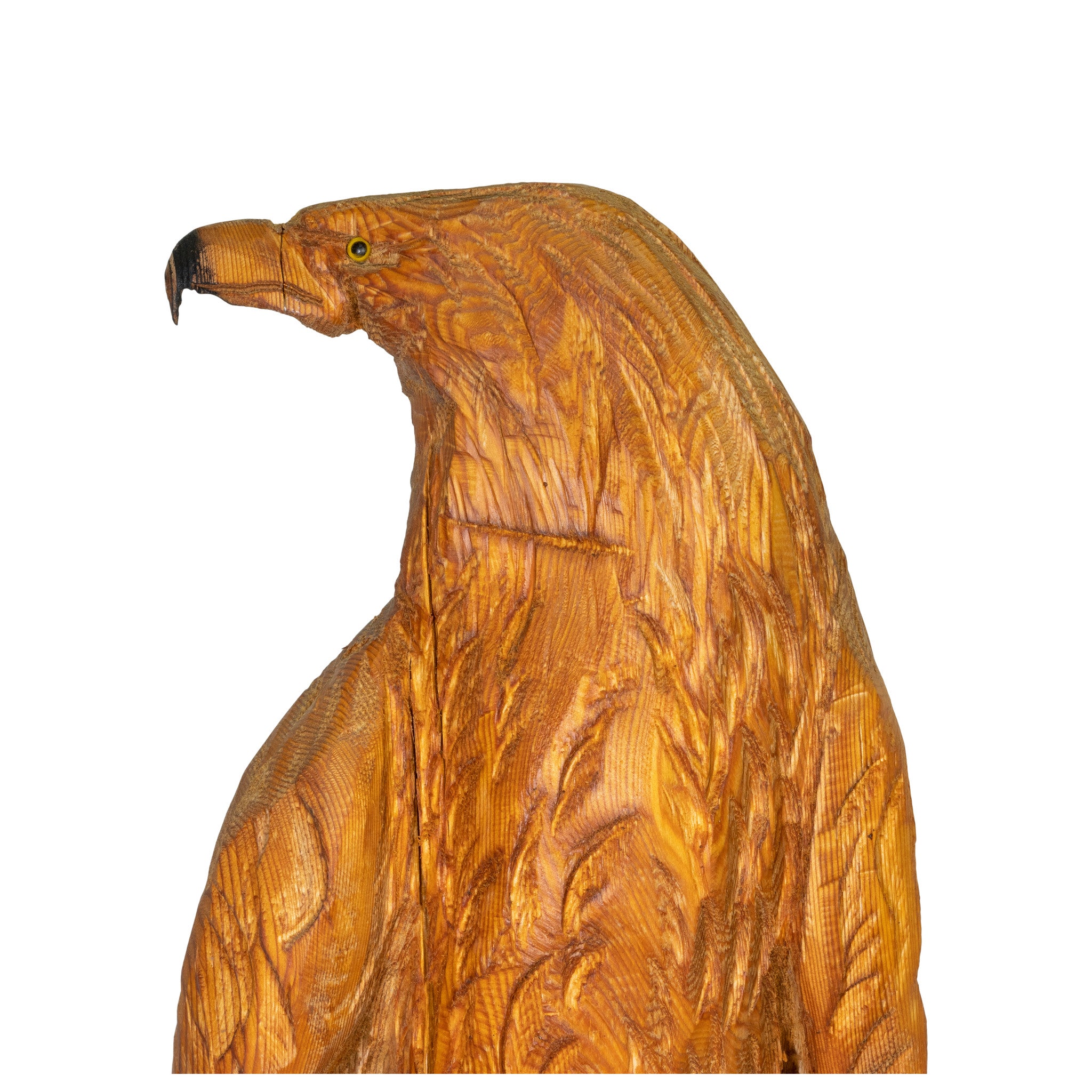 Eagle with Fish Chainsaw Art