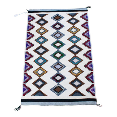 Navajo Dazzler, Native, Weaving, Floor Rug