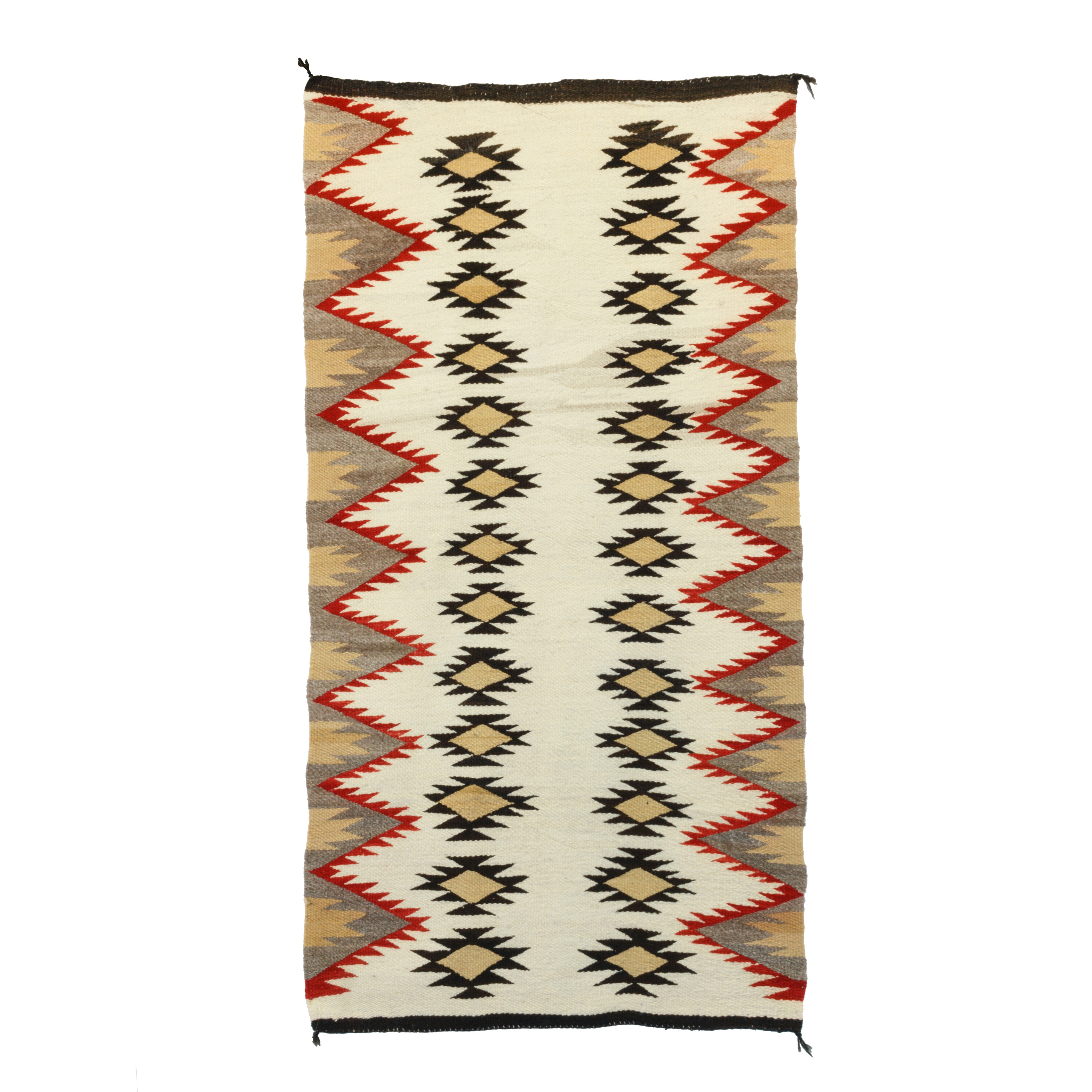 Navajo Crystal Weaving, Native, Weaving, Floor Rug