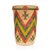 Jicarilla Apache Lidded Basket, Native, Basketry, Vertical