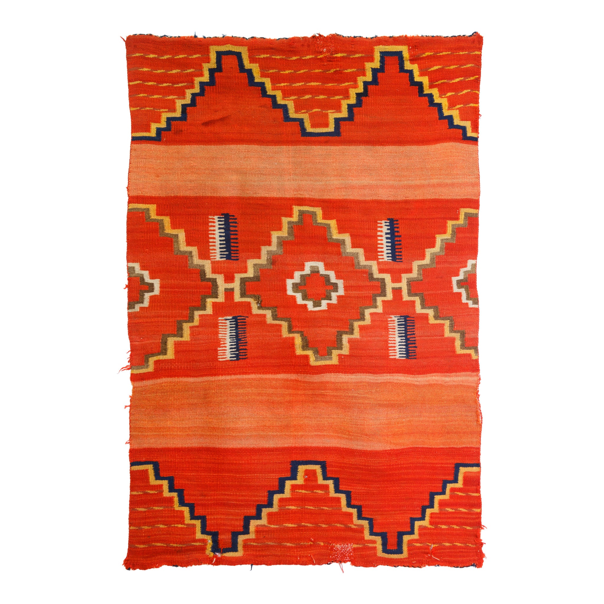 Navajo Classic Child’s Blanket, Native, Weaving, Blanket