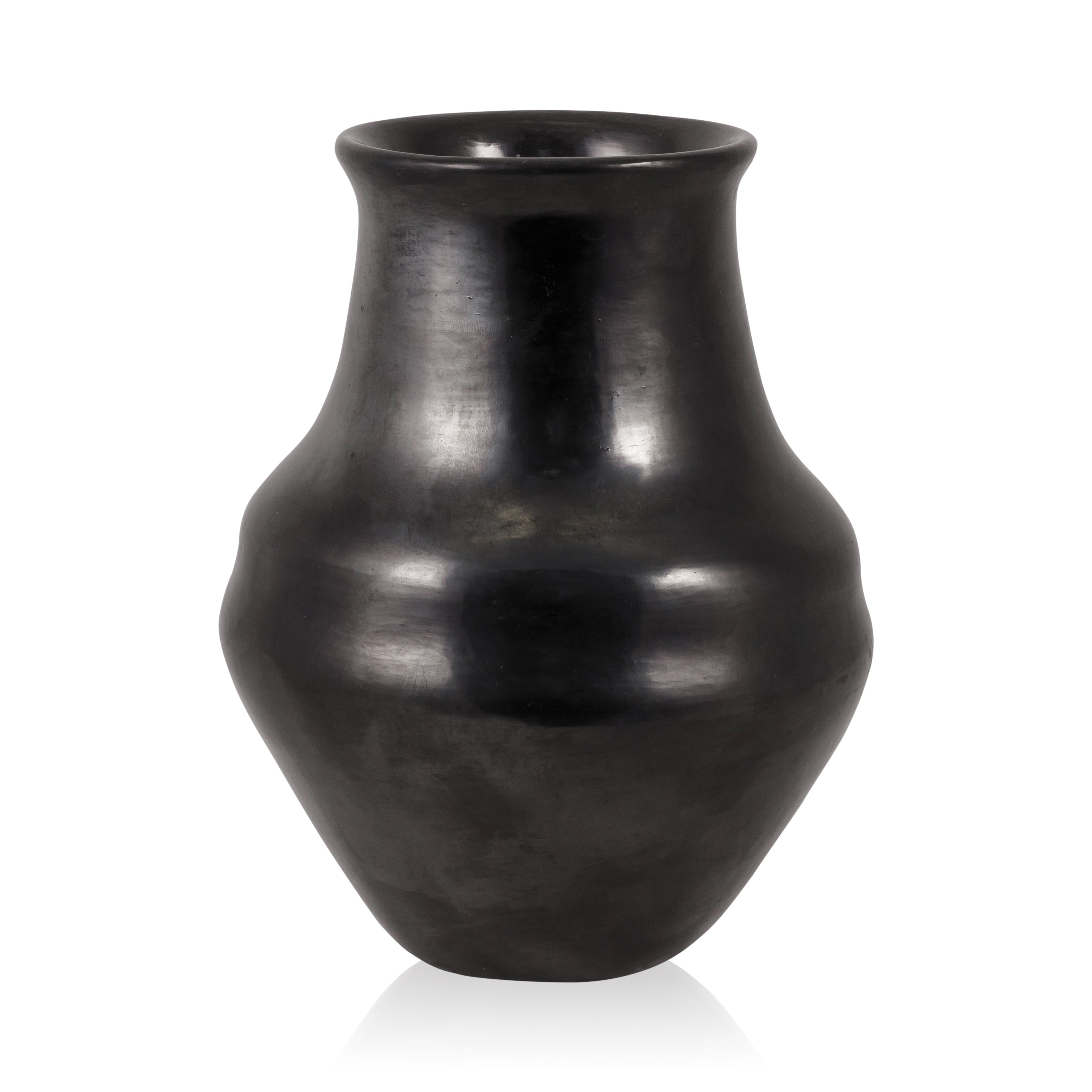 Maria Poveka Martinez Black Ware Jar, Native, Pottery, Historic