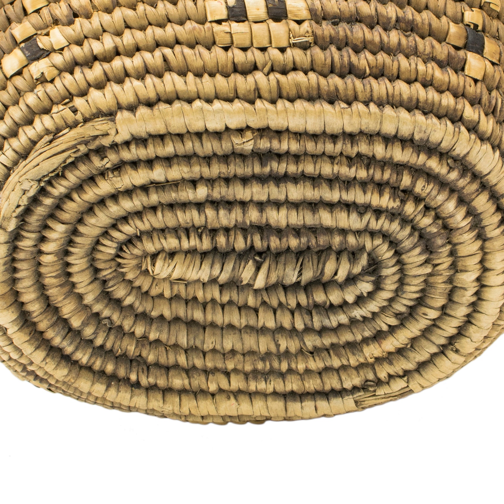 Klickitat Basket with Ascending Stair Pattern