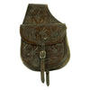 Floral Carved Saddlebags