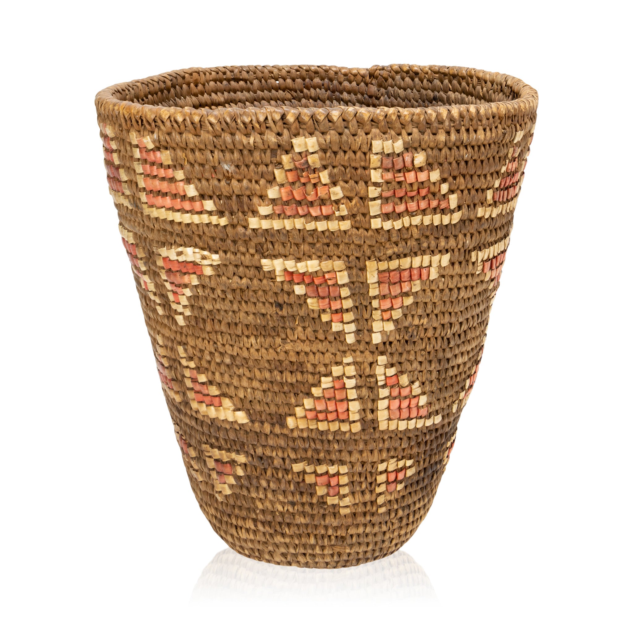 Hudson Bay Klickitat Basket, Native, Basketry, Vertical