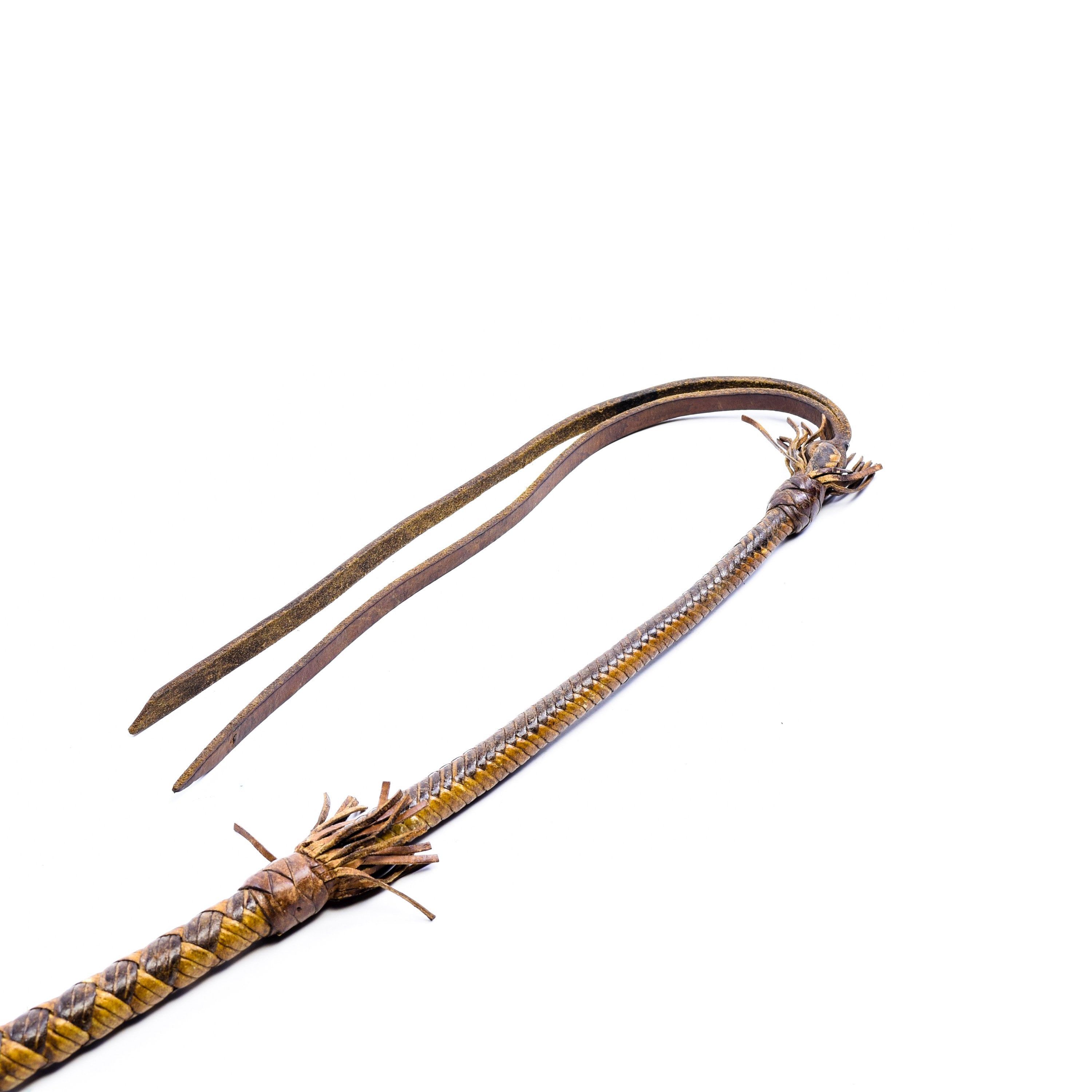 Braided Leather Quirt