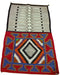 NavajoTeec Nos Pos Double Saddle, Native, Weaving, Double Saddle Blanket