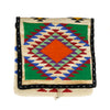 Nez Perce Corn Husk Flap Pouch, Native, Basketry, Corn Husk