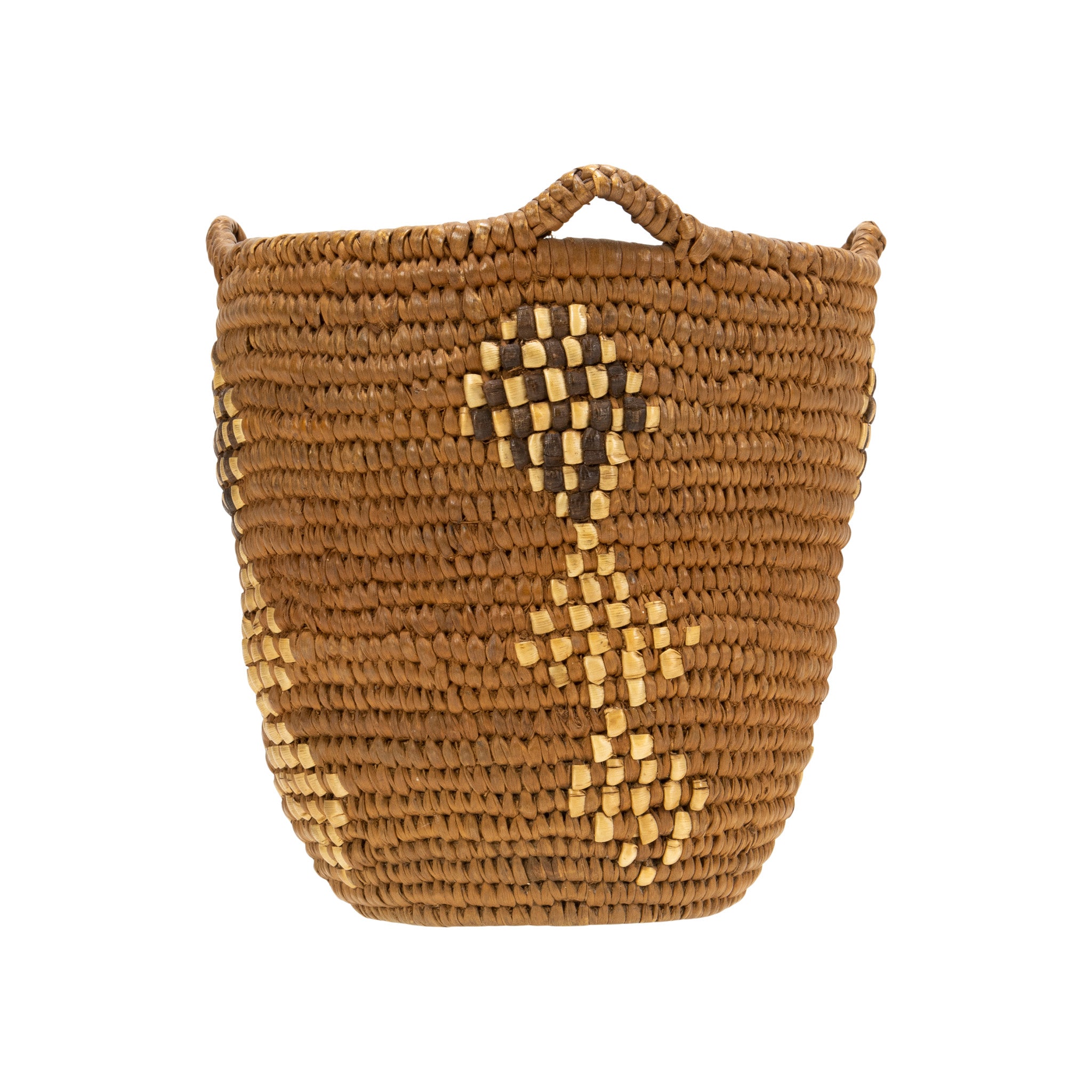 Klickitat Basket with Geometric Design