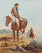 On the Trail by Newman Myrah, Fine Art, Painting, Western