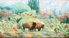 Western Panorama by Ila McAfee, Fine Art, Painting, Wildlife