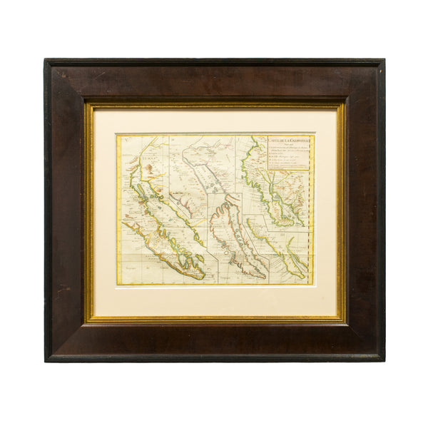 Map of California 1768, Furnishings, Decor, Map