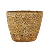 Klickitat Basket with Diamond Design, Native, Basketry, Vertical