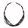 Navajo Onyx Necklace by Tommy Singer, Jewelry, Necklace, Native