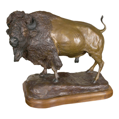 "Herd Bull" Bronze by Robert Scriver, Fine Art, Bronze, Limited