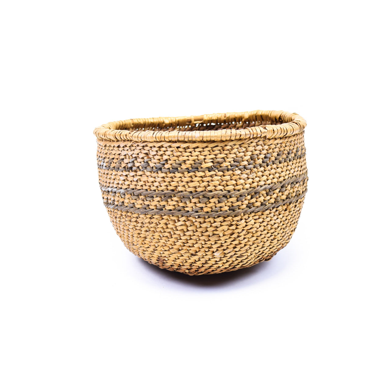 Havasupai Basket, Native, Basketry, Vertical