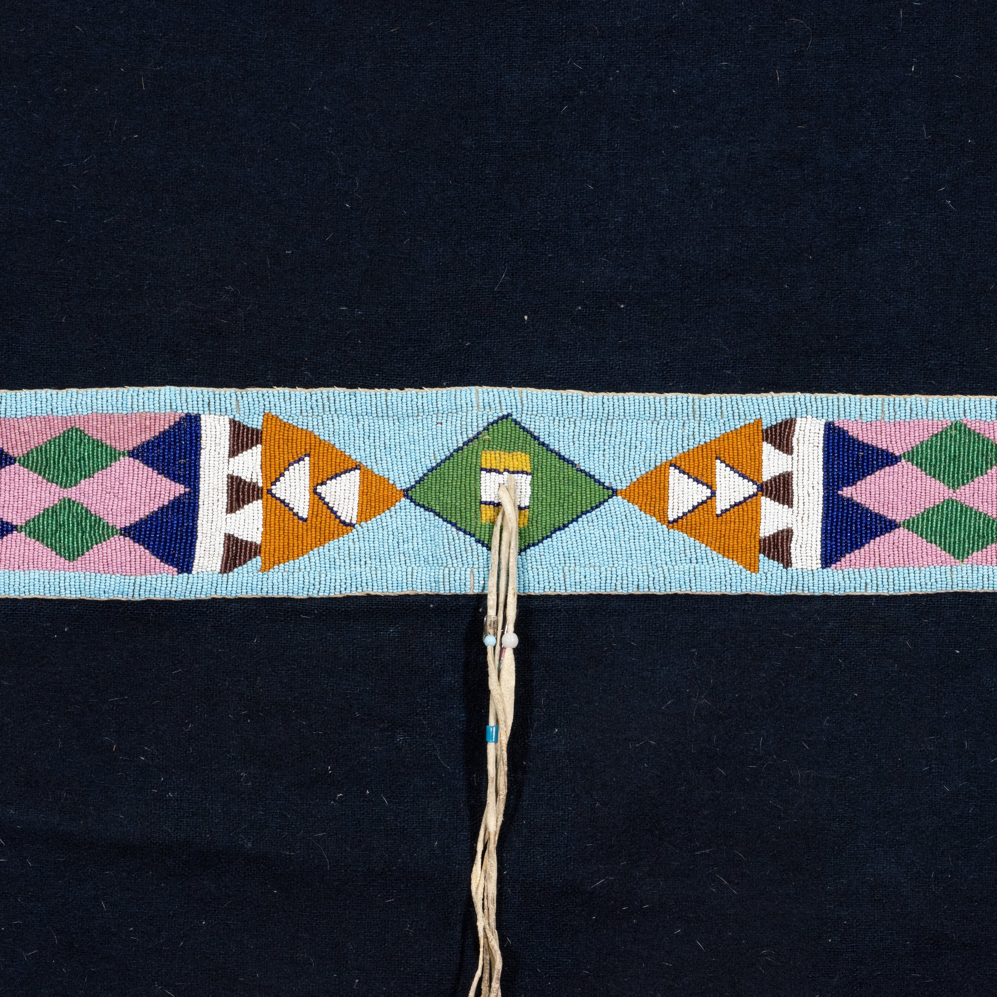 Nez Perce Beaded Blanket Strip