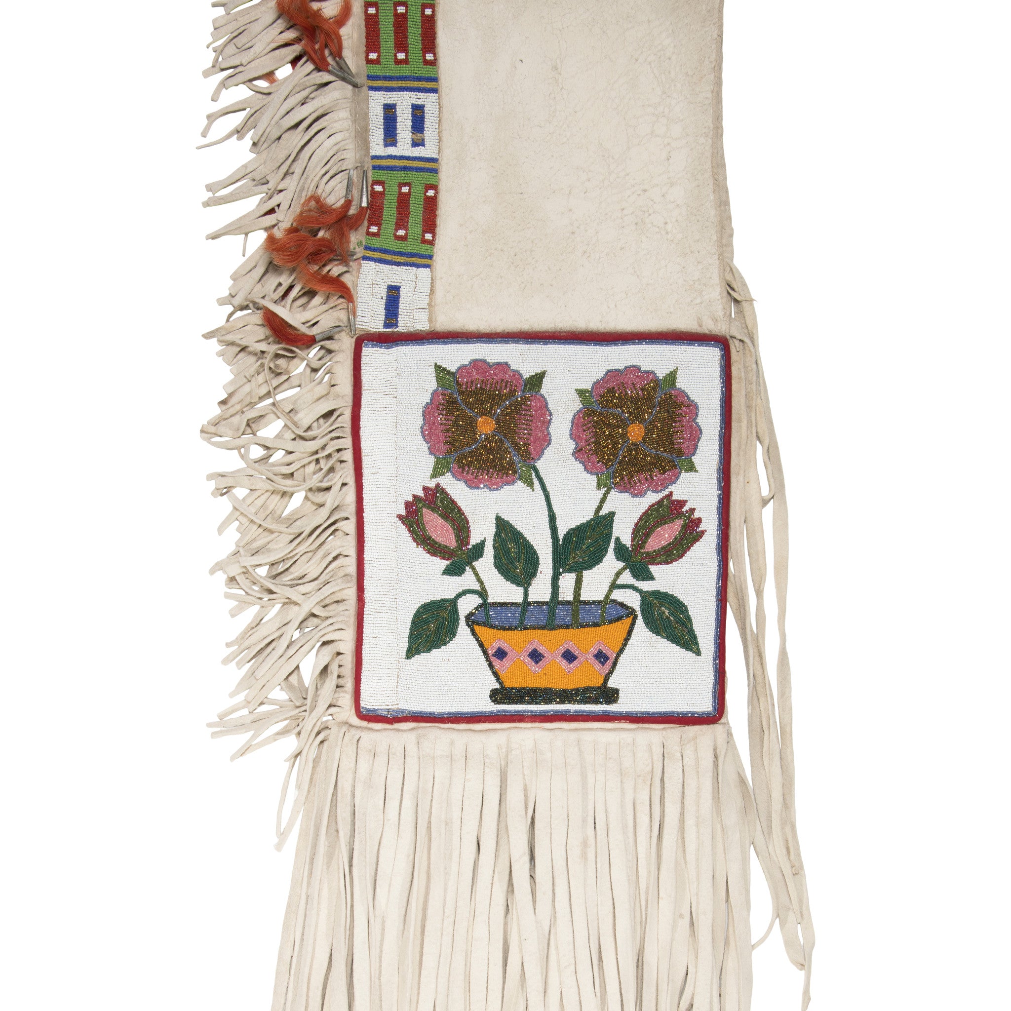 Highly Decorated Nez Perce Saddle Throw