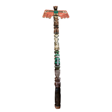 Alaska Totem, Native, Carving, Totem Pole