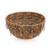 Pomo Gift Basket, Native, Basketry, Vertical