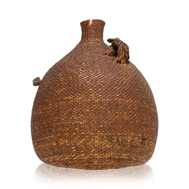 Paiute Jar, Native, Basketry, Vertical