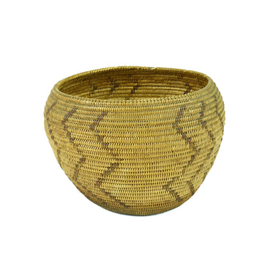 Modoc Basket, Native, Basketry, Vertical