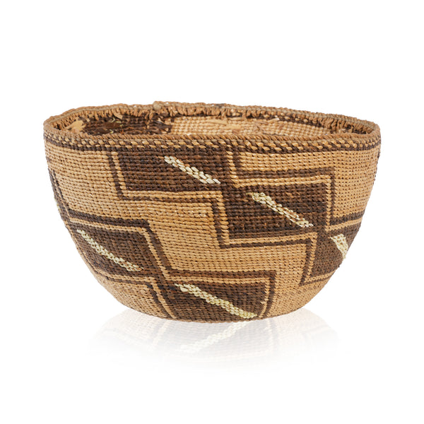 Modoc Hat Basket, Native, Basketry, Hat