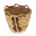 Polychrome Klickitat Basket, Native, Basketry, Vertical