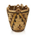 Museum Quality Polychrome Klickitat Basket, Native, Basketry, Vertical