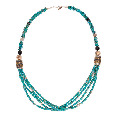 Tommy and Rosita Singer Turquoise Necklace, Jewelry, Necklace, Native