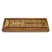 Marquetry Cribbage Board, Western, Gaming, Game Board