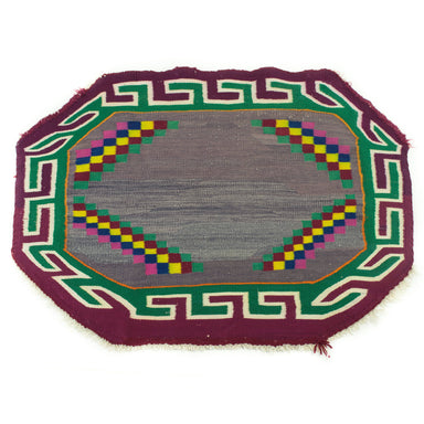 Navajo Germantown, Native, Weaving, Single Saddle Blanket