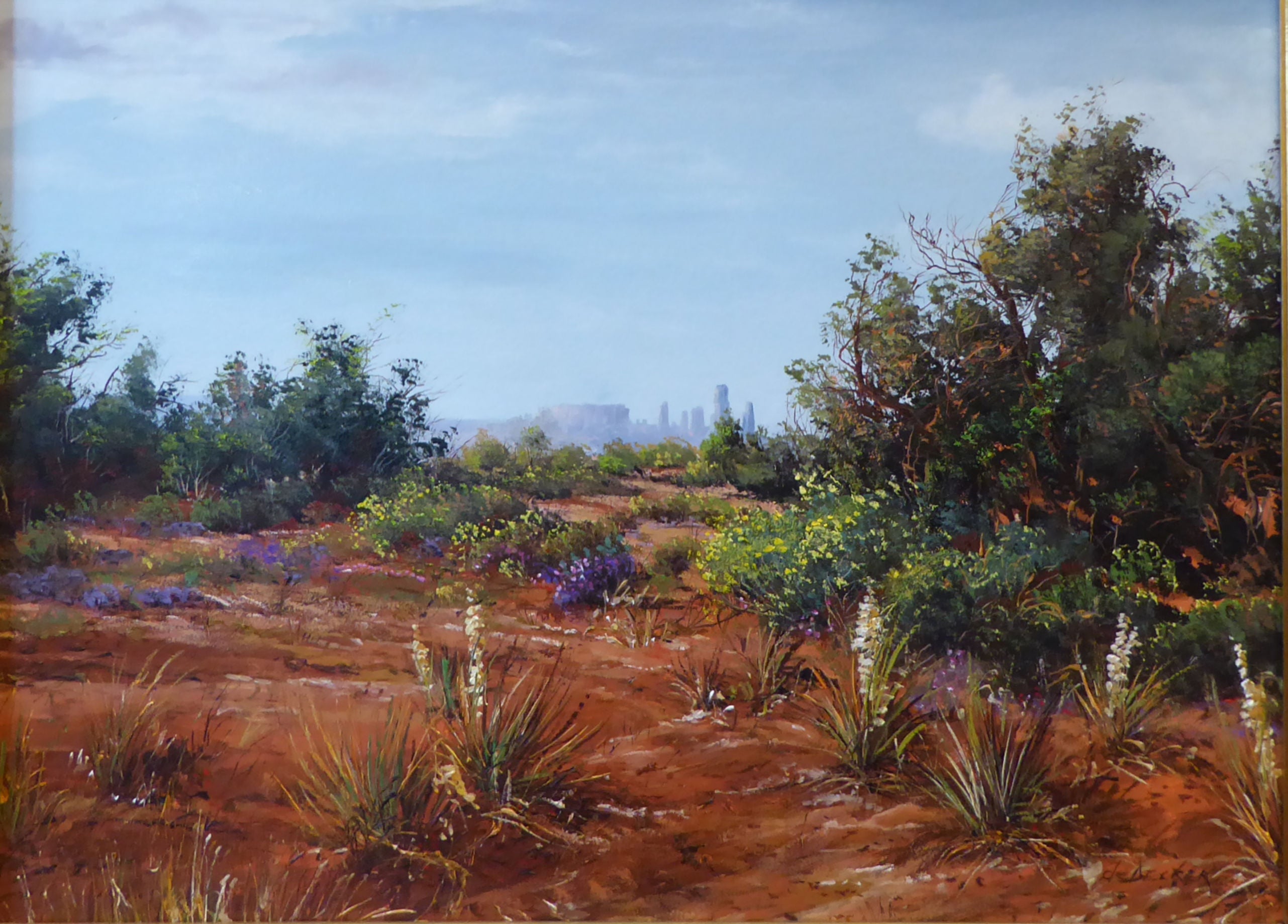 Southwest Desert by Thomas deDecker, Fine Art, Painting, Landscape