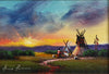 Sun's Rays by Heinie Hartwig, Fine Art, Painting, Native American