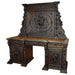 Continental Back Bar with Hanging Game Birds, Furnishings, Black Forest, Bench