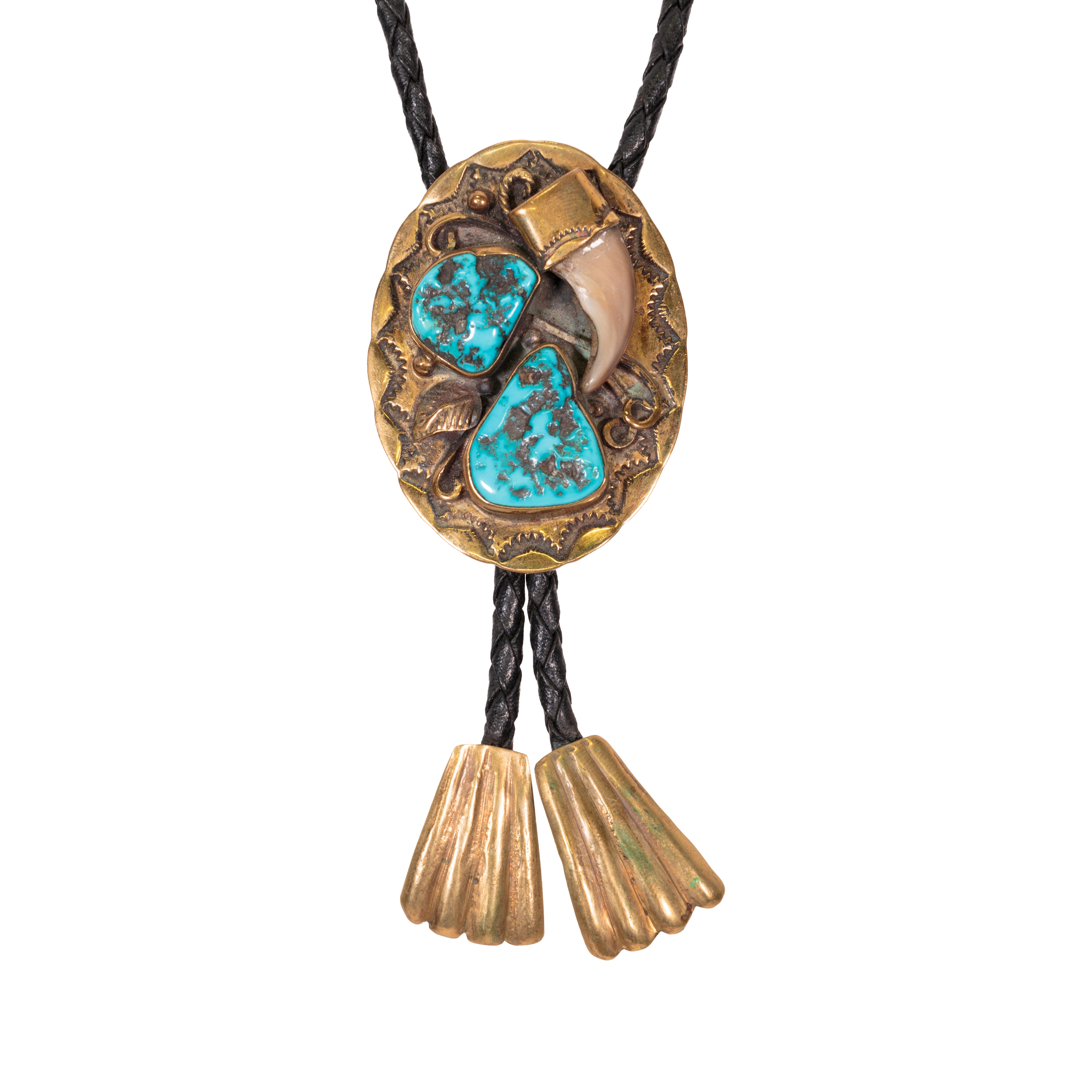 Bear Claw Bolo, Jewelry, Bolo Necktie, Native