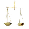 Brass and Horn Balance Scale, Western, Mining, Scale