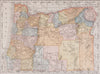 Map of Oregon 1895